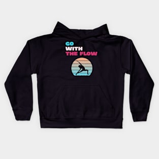 Go with the flow Kids Hoodie